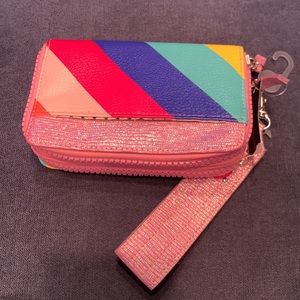 No Boundaries pink wallet